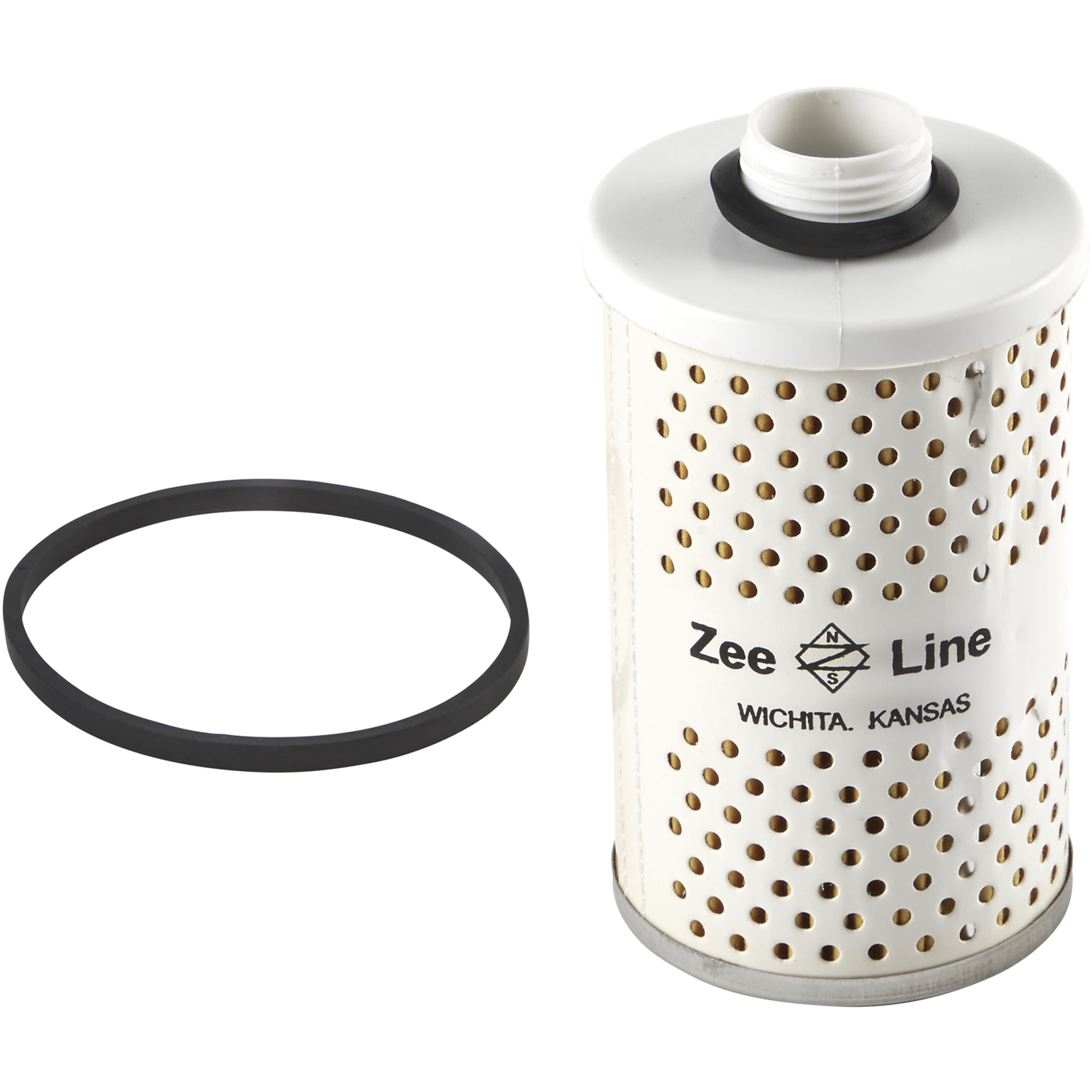 Zeeline replacement filter element for ZENS-10 inline fuel filter assembly, 18GPM, 50psi, 366 square inches of surface filter area, Gasoline, Diesel, Gasohol, Ethanol, Biodiesel, ZE20WB